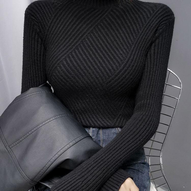 Thick Warm Women's Turtleneck Sweater